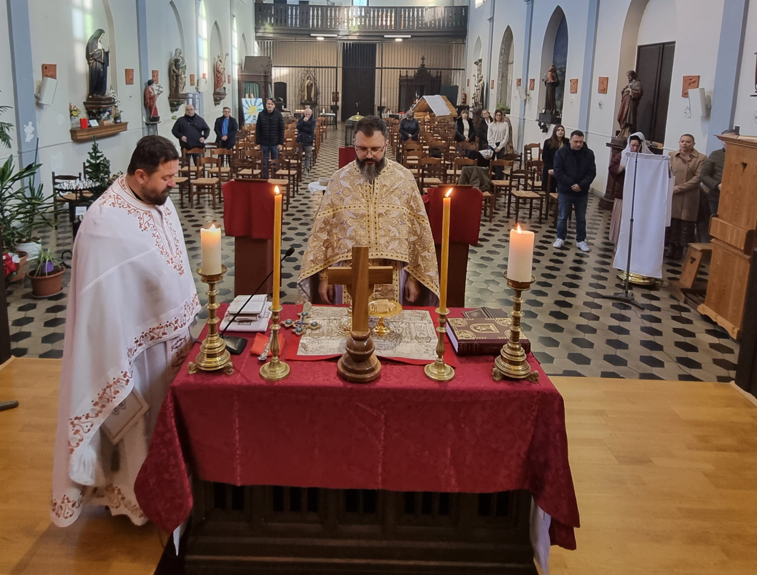 Прва литургија у граду Charleroi – Белгијски регион Валонија